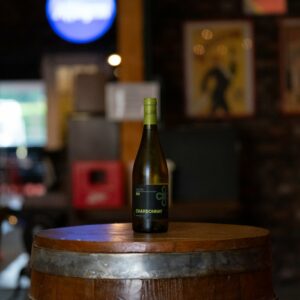 Bouteille de vin blanc