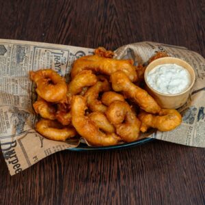 Beignets de calamars frais