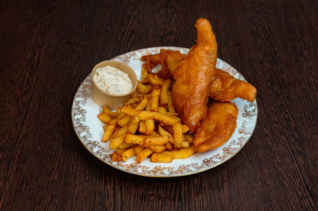 Fish & Chips de Saumon
