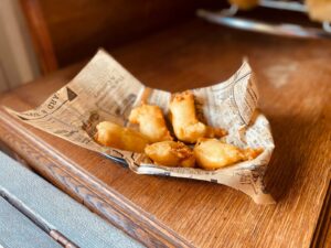 Bouchées de camemberts maison