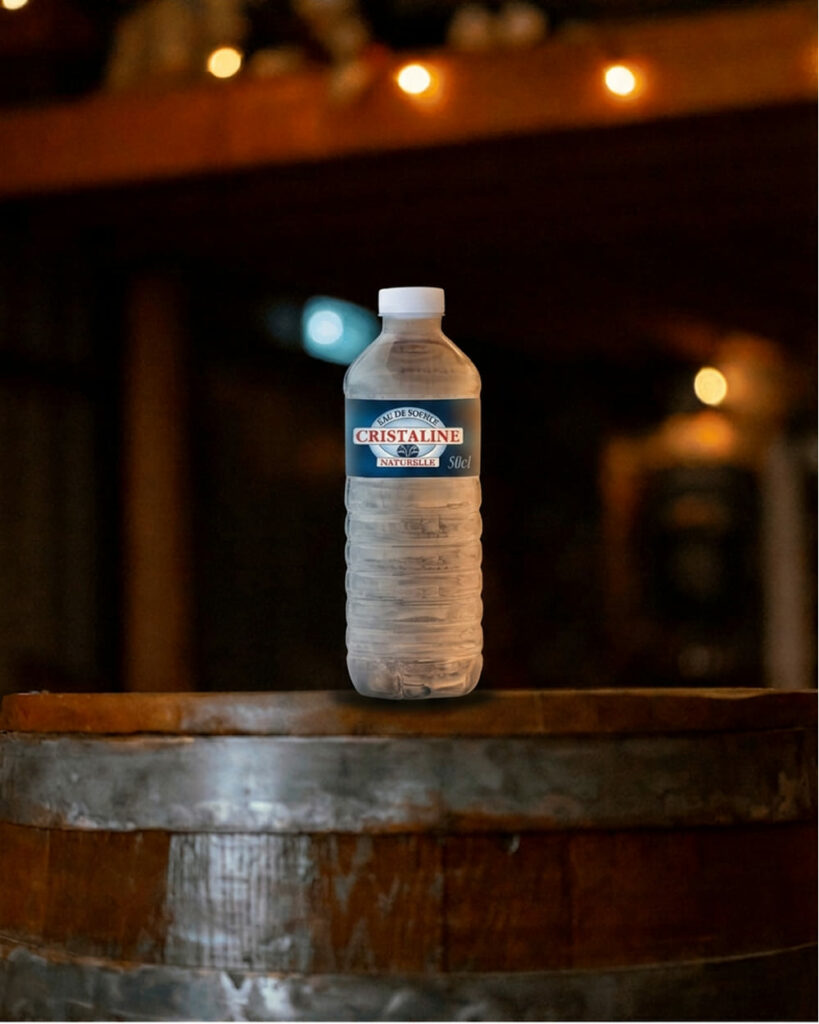 Bouteille d'eau plate Cristaline 50cl