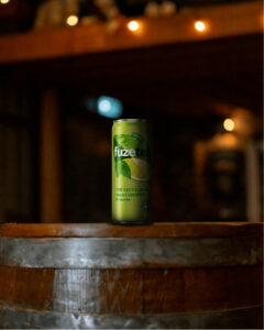 Canette Fuze Tea Citron Vert 33cl